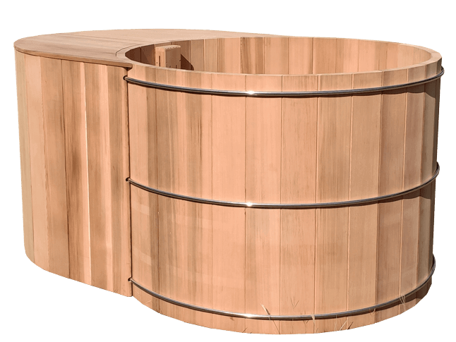 Nordic Bath In Red Cedar Wood, Nordic bath private use