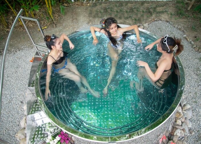 Le traitement de l’eau, Piscine publique