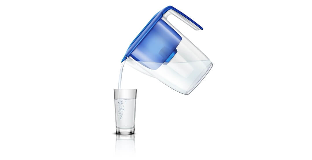 Water filter carafe