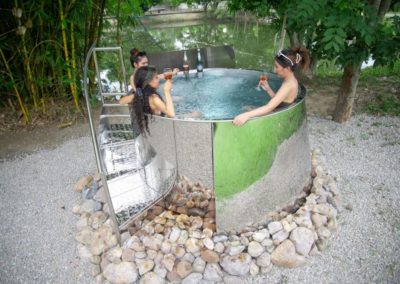 Bain Nordique en inox, Stainless Steel Hot Tub