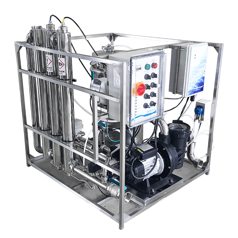 Complete swimming pool filtration ready to install pump